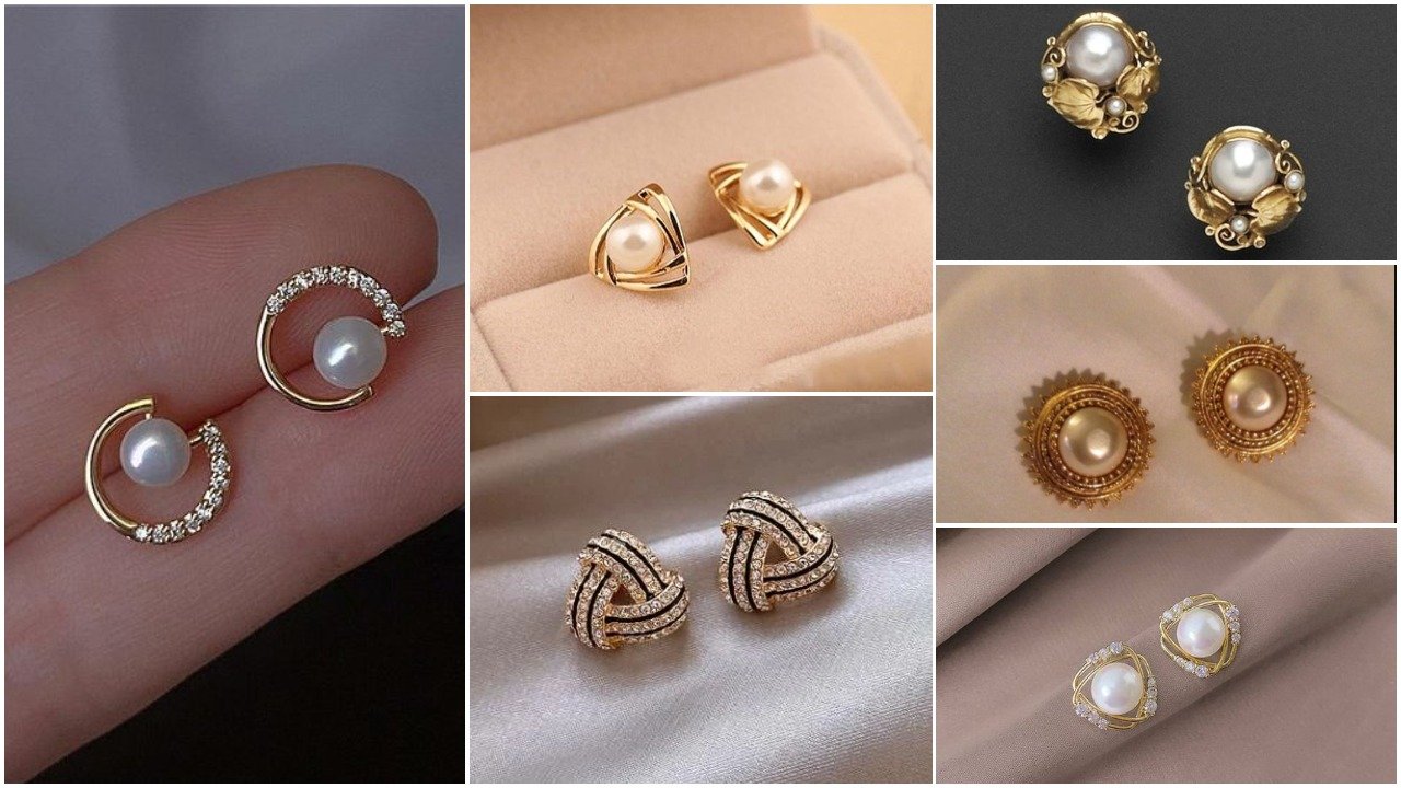 South sea pearl simple earrings
