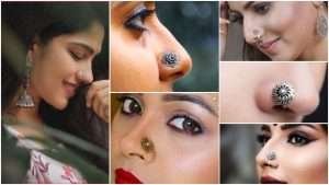 Cutest little silver nose stud