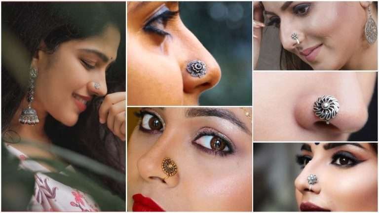 Cutest little silver nose stud