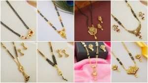 Latest artificial mangalsutra designs for brides