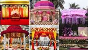 Stunning floral mandaps for your fairytale wedding