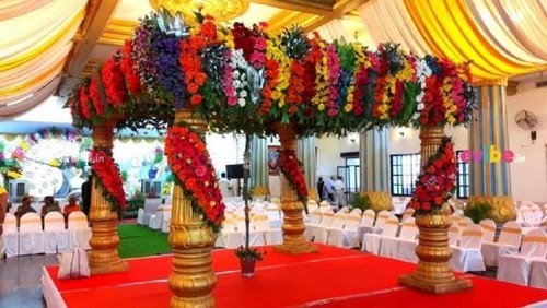 floral mandaps for your fairytale wedding
