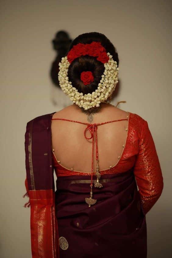 Bridal bun designs