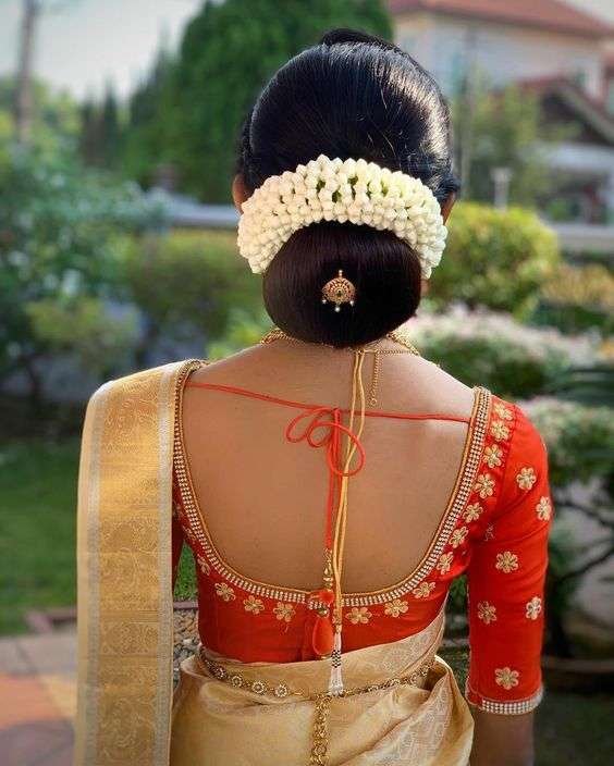 Bridal bun designs