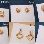 Gold daily wear earrings design collection