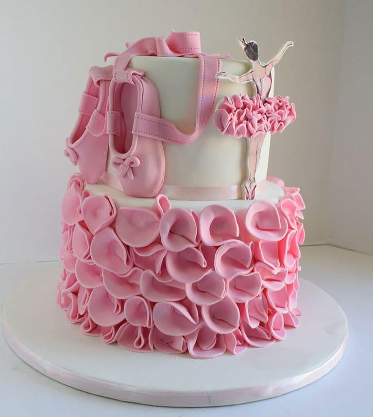Baby girl’s birthday cake designs