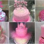 Baby girl’s birthday cake designs