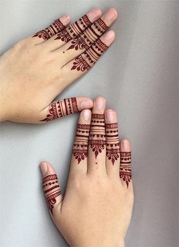 Simple Mehndi Designs For Beginners