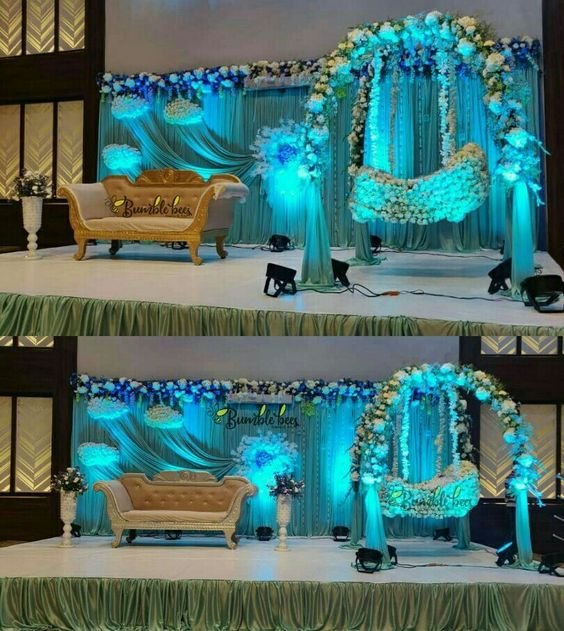 Cute cradle ceremony decor