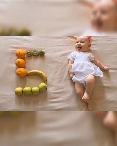 Baby photos ideas at home