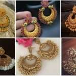 Chandbali earring design