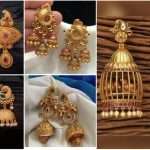 Latest gold earrings designs