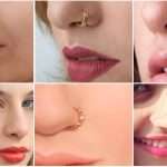 Latest gold nose pin design