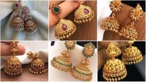 Light weight jhumka designs
