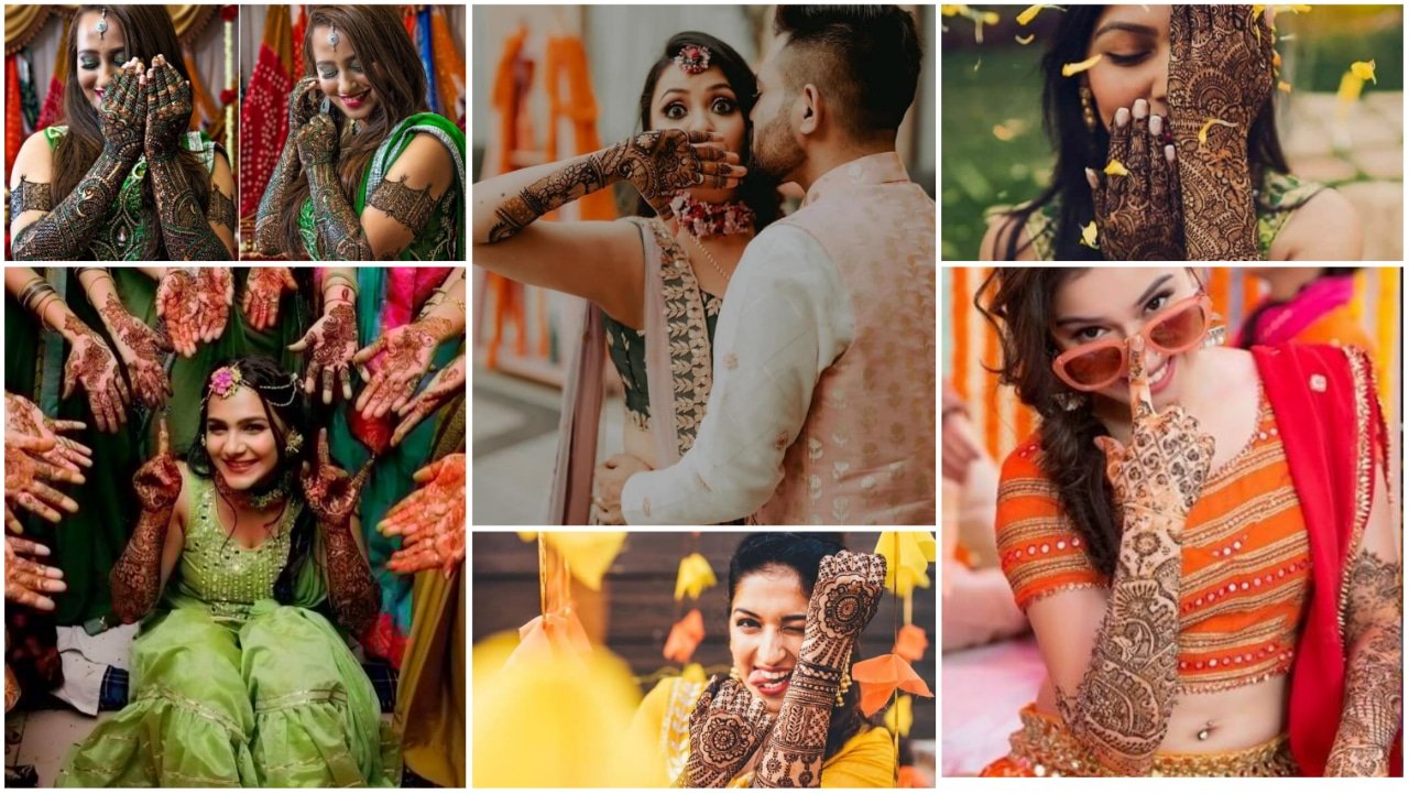 Worthy bridal mehndi poses you can’t give a miss