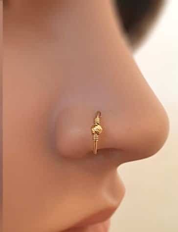 Simple Daily Use Nose Ring Designs