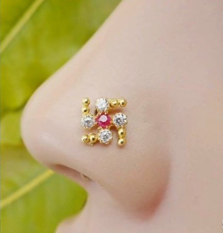 Traditional Nose Pin Stud
