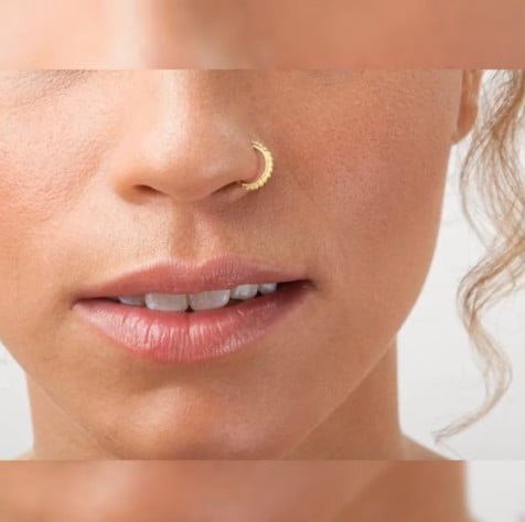 Gold Nose Rings For All Type Of Events