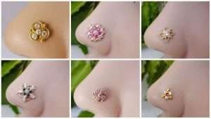 Nose Pin – 30 Latest and newest popular gold nose pin