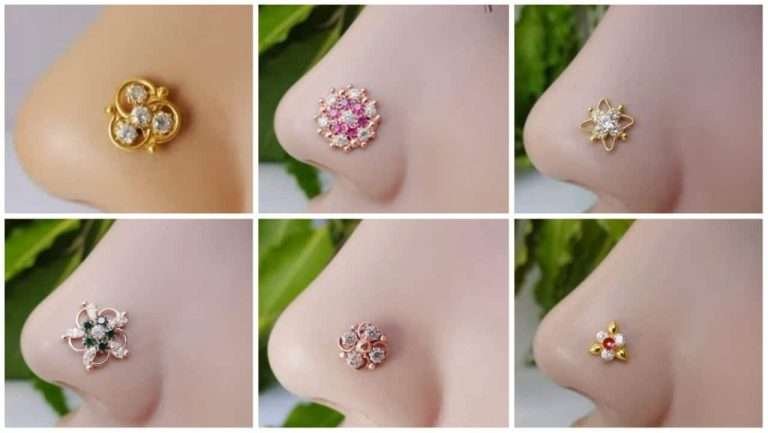 Nose Pin – 30 Latest and newest popular gold nose pin