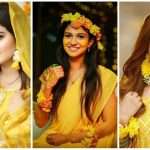 Haldi single poses-haldi bridal photoshoot ideas