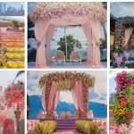 beautiful floral mandaps