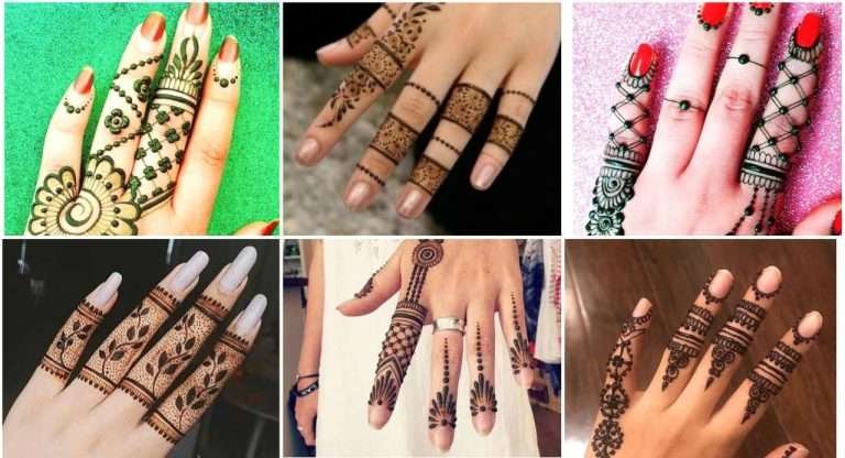 Finger mehndi design ideas for 2022 brides