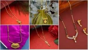 Traditional mangalsutra design