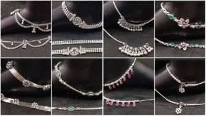 Simple bridal payal designs