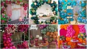 Balloon garlent decoration