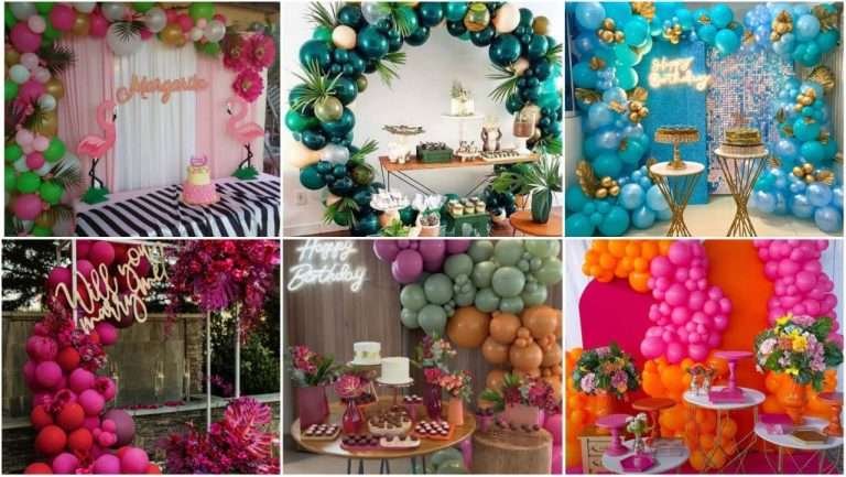 Balloon garlent decoration