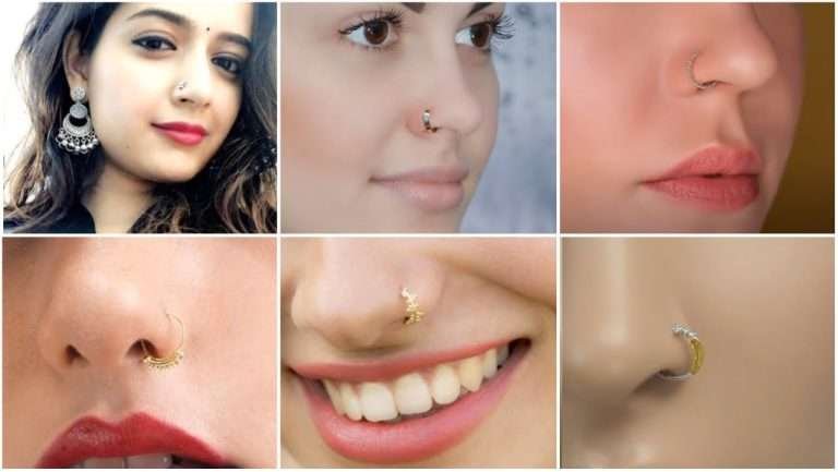 Simple daily use nose ring designs