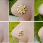 Traditional nose pin stud