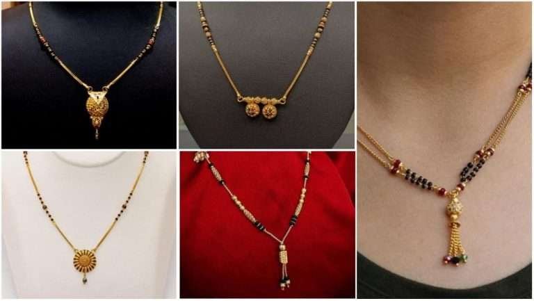 Stunning short mangalsutra design