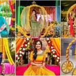 Mehndi ceremony seating option and ideas of brides