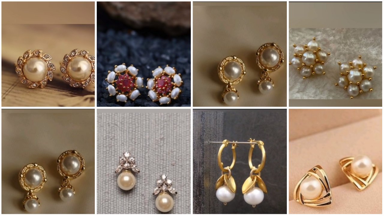 Must have pearl earrings collections