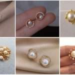 South sea pearl simple earrings