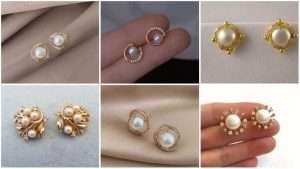 South sea pearl simple earrings