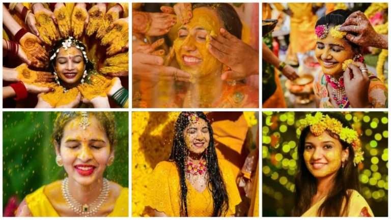 Haldi photoshoot Ideas