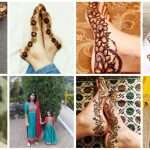 Latest trending and simple leg mehndi designs