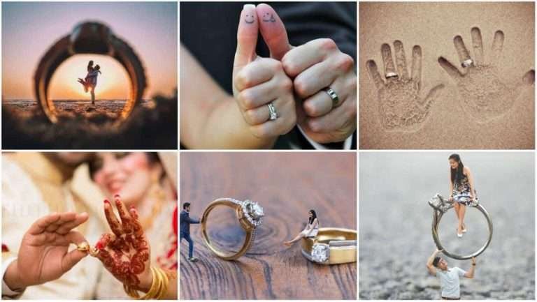 Wedding ring photography ideas