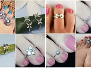 Silver toe ring designs