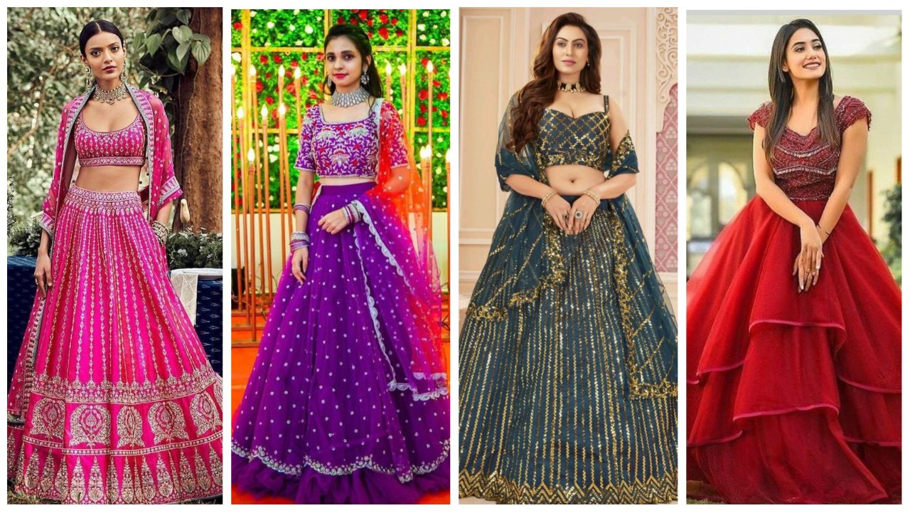 Indian bridal lehengas and party wear gown