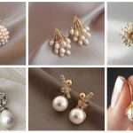 Stylish freshwater pearl earrings designs