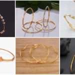 Simple and stylish gold bangle