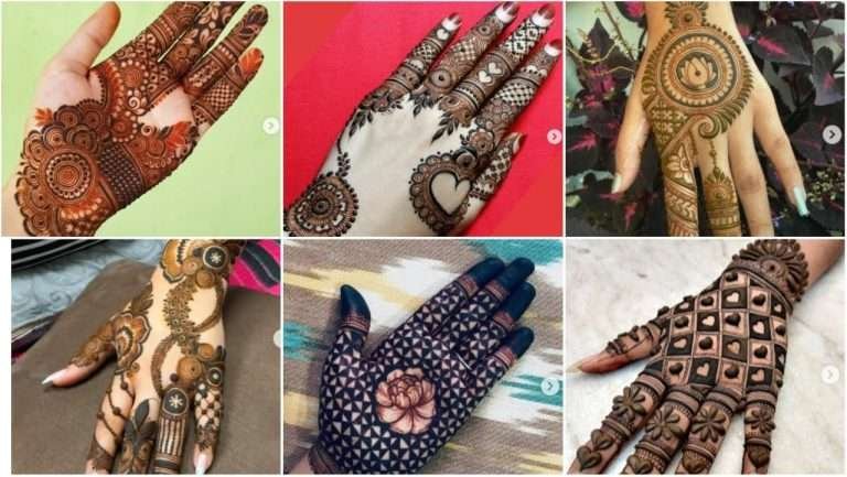 Latest and trending arabic mehndi designs