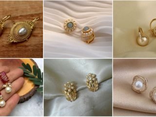 Simple small pearl earrings ideas