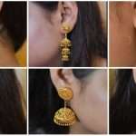 Gold jhumka earrings ideas in 2022