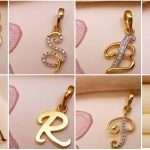 Alphabet pendent chain for girls
