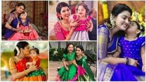 Mommy and daughter matching outfits collection